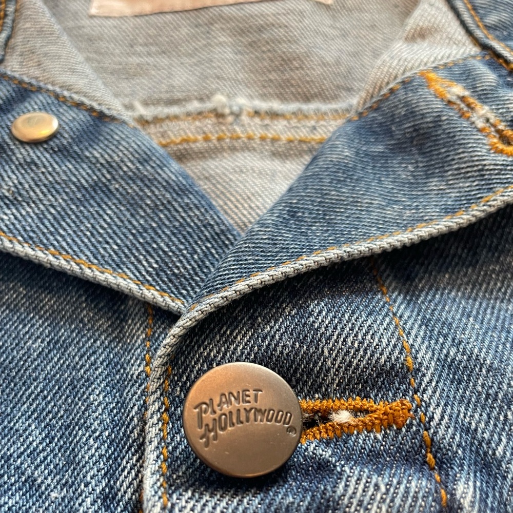 Vintage Planet Hollywood Denim Jacket - Picture 9 of 11